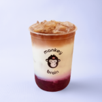 blueberry latte