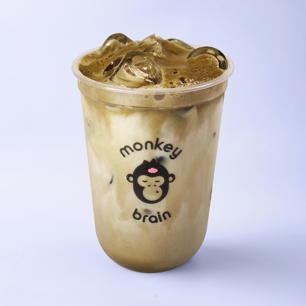 Iced Hojicha Latte